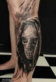 الگوی خال کوبی انگلیسی Death Tattoo