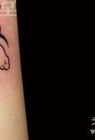 Hoahoa tattoo Unicorn: arm totem unicorn tattoo pattern