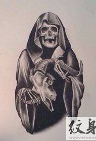Manuscrit del tatuatge de la mort fosca