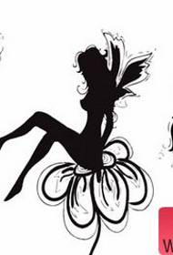 Mtundu wa Ma tattoo Elf: Elf Wings Totem tattoo Tat