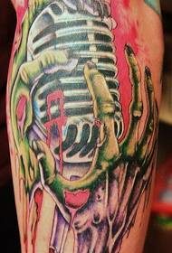 Terrorist na Zombie Tattoo