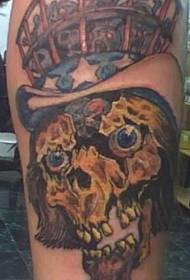 Tattoo ຂອງ Zombie ລຸງ