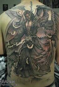 Duivel Seraph Tattoo patroon