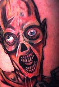 Verrücktes Zombie Tattoo