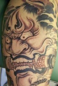Japanese Ghost Devil Tattoo Pattern