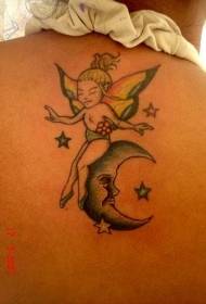 Elf Tattoo Pattern on New Moon