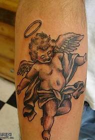 Legs Angel Wings Tattoo Pattern