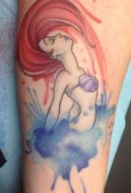 Tattoo Mermaid 9 စွဲမက်ဖွယ်ကောင်းသောဒီဇိုင်းနှင့် mermaid tattoo ပုံစံဖြစ်သည်