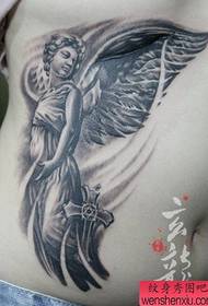 tytöt vatsa suosittu esteettinen enkeli tatuointi malli