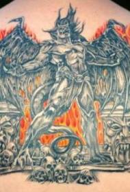 Hell King's Hellmaster Tattoo Pattern