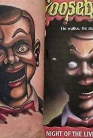 Привидні татуювання Шаблони різних намальованих татуювань привидів татуювань