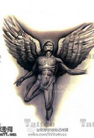 modello del tatuaggio del manoscritto pungiglione angelo personalità