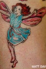 Patrún Tattoo Dath Cartoon Little Fairy