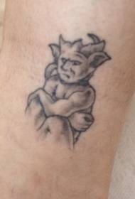 gambar tattoo abu imajinér tina leg ka
