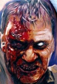 noocyo kala duwan oo hal abuur leh naqshadeeya zombie tattoo tattoo