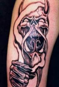 patrún tattoo dubh dubh horned horned