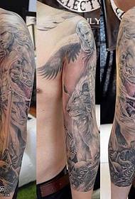 Super Van Angel Tattoo Txawv