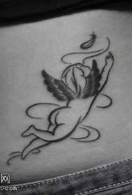 malý anjel tetovanie vzor