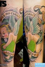 hand En personlighet ängel tatuering mönster