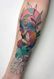 19 skaisti ūdens krāsas tetovējuma mākslas darbi