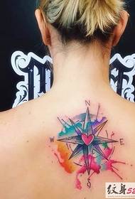 fényes splash ink akvarell tetoválás elismerését