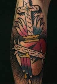 Tetování barevné vícebarevné tetování skica abstraktní tetování vzor