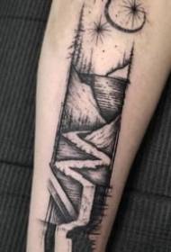 21 group creative black and gray small tattoo pictures to enjoy