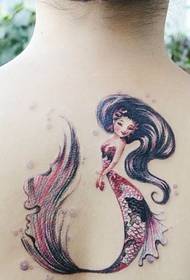 bellissimo bellissimo tatuaggio a sirena