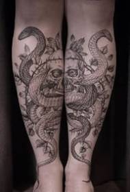Very good set of black gray tattoo pattern pictures recommended