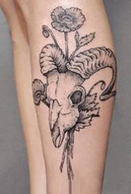 Excellent set of 15 pieces of black and gray thorn tattoo designs