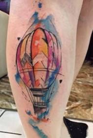 a set of beautiful watercolor picture tattoos for a nice picture 154243 - a set of cute cartoon tattoo designs with new school style