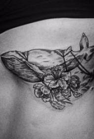 Svartgrå tatueringsmönster Tips för en mängd tio svarta grå tatueringsmönster