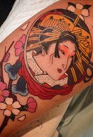 сто ненаситна креативна тотем за тетоважа во боја