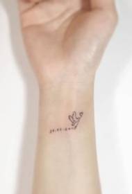μικρές φρέσκες τατουάζ - μικρά φρέσκα σχέδια τατουάζ για την αγάπη των ανθρώπων 154847-δημιουργικό μοτίβο τατουάζ σχεδιασμού - 12 κομμάτια μαύρου απλού δημιουργικού σχεδίου τατουάζ σχεδιασμού
