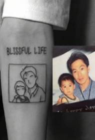 Crno-bijeli uzorci tetovaža - Hoće li se na njegovoj fotografiji pojaviti kao smislenije slike tetovaža kao tetovaže?