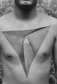 „Dvasinė geometrija“ Tatuiruočių menas iš Izraelio dailininko Haimo