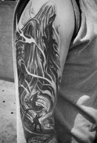 spöke tatuering mönster olika sting tatuering svart spök tatuering mönster