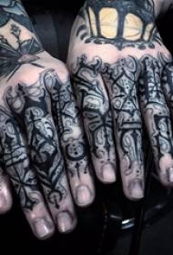 nigra griza tatuaje vario de simpla linio tatuaje skizo klasika tatuaje ŝablono
