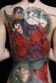 multaj pentritaj akvarelaj skizoj kreivaj dominaj delikataj japanaj elementoj totemaj tatuaj ŝablonoj