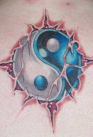 yin și yang tatuaj bârfă