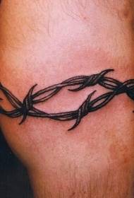patró de tatuatge d'espines negres 155623 - patró de tatuatge de les ales tribals negres