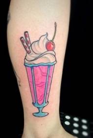 ice cream tattoo mifananidzo, akawanda akapenda tattoo mateketi Matiki nyowani yezvinyorwa tattoo