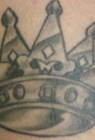 Crown musta tatuointikuvio
