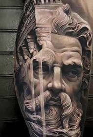 two very cool 3d European and American totem tattoo tattoo