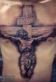Bularreko Jesus Gurutze Tatuaje eredua