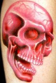 warna lengan tato pria pola tato merah