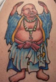 Kayan Hanya mai launi Mi Luo Buddha Tattoo