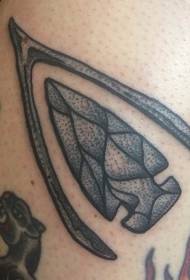 patrún simplí scoile tattoo dubh treibhe armáin