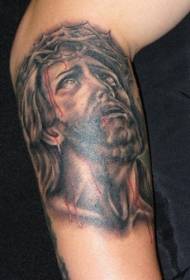 Arm Jesus Tears tatuointikuvio