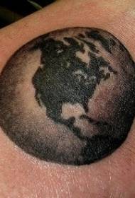 Earth Grey Tattoo Pattern